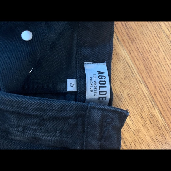 Agolde Parker shorts black - Picture 2 of 3